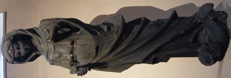 France Strasbourg - Musee de l Oeuvre Notre-Dame Cathedral portal virtues and vices 1280-90